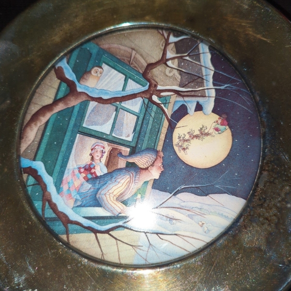 Reed & Barton Collector's Plate with Silver Finish